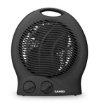 Caloventor Sansei 2000w Termostato Regulable Negro PHCF2023