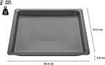 Bandeja Universal Para Hornos Bosch 60 Cms Hez532010