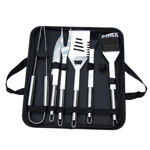 SET DE ASADO 6 PIEZAS ACERO INOX BYNOX