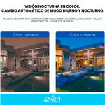 Camara De Seguridad Wifi Exterior Overtech Ov-11ptz 3mp 3x Color Blanco