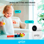 Camara De Seguridad Overtech Ov-50ip Smart Wifi 2mp Detección De Movimiento Visión Nocturna