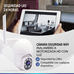 Camara Seguridad Ip Wifi Inalambrica Motorizada Hd