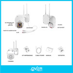 Camara Wifi Seguridad IP OverTech OV64PTZ 4MP Domo Inteligente