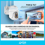 Camara Wifi Seguridad IP OverTech OV64PTZ 4MP Domo Inteligente