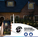 Kit Seguridad 4 Camaras Inalambrico Nvr Wifi Cctv Monitoreo