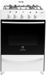 Cocina Gas Envasado ESCORIAL MASTER CLASSIC 4 Hornallas 56 CM Blanca