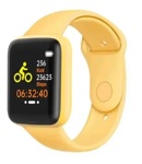 Reloj Inteligente Smartwatch Noga Sw04 Presion Ip67 Unisex Amarillo