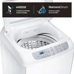 Lavarropas Automatico Samsung Carga Superior 8kg WA80F5S4UDW blanco