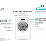 Lavasecarropas Candy GVSW286T 8/6 KGS 1200 RPM White