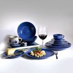 Plato Postre 19cm Unni Blue Azul Ceramica Oxford Vajilla