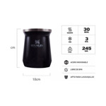 Mate Stanley 236ml Acero Inoxidable - Negro