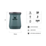 Mate Stanley 236ml Acero Inoxidable - Verde