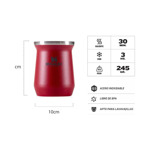 Mate Stanley 236ml Acero Inoxidable - Rojo