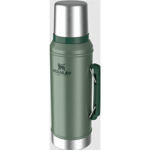 Termo Stanley 950ml Con Manija Y Tapón Cebador - Original - Verde