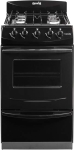 Cocina Gas Natural ESCORIAL CANDOR S2 4 Hornallas 51 CM Negro