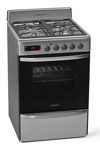 Cocina A Gas Longvie 21501xt 56cm Inox Grill Eléctrico