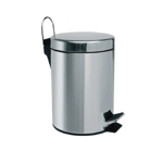 Tacho Basura Acero Inox Piazza Baño Cocina Cesto 5 L - C5001