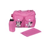 Bolso Maternal con Cambiador Disney Rosa