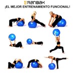 Pelota Esferodinamia Fitness/yoga 85cm Ranbak 735