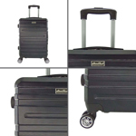 VALIJA CARRY ON 20" NEGRA CON EXPANSOR