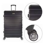 VALIJA CARRY ON 28" NEGRA CON EXPANSOR