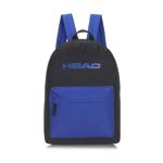 Mochila Head Urbana Escolar 16 Pulgadas Color Negro y Azul