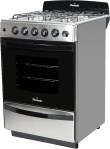 COCINA 5538 EF/A INOX 4 HORNALLAS 56CM FLORENCIA