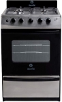 Cocina Multigas MASTER STYLE Inox 56 CM 4 Hornallas ESCORIAL