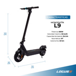 Monopatin Electrico Logus L9 500w - 10 - Auton.40km 36km/h