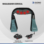 Masajeador Cervical Suono ACC0081 Relajante Muscular Con Calor