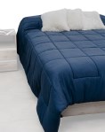 Acolchado Premium Twin Size Azul FP HOME