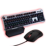 Combo Teclado Rgb Mecanico + Mouse Optico Gamer 3200 Dpi