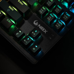 Teclado Gamer Noblex Nbx-kb3000ch Rgb Cherry Mx Red