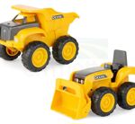 PACK DE DOS VEHICULOS JOHN DEERE SANDBOX CONSTRUCTION 2-PACK