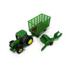 TRACTOR BALER AND WAGON JOHN DEERE