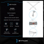 TENDER DE ROPA ELECTRICO 100W BYNOX