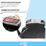 Contadora De Billetes Overtech Al-6000 Maquina Contar Profesional