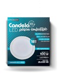 Plafón Led Base Redonda 18w Luz Fria Candela (6833)