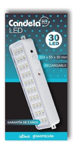 Lámpara Luz Emergencia Candela 30 Leds Autonomia 5 Hs Recarg