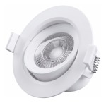 Spot Embutir Led 7w 520lm Blanco Macroled Luz Calida 3000K