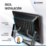 Reflector Led 50w  Alta Luminosidad Bajo Consumo Exterior