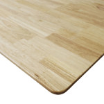 Mesa Comedor Cocina Brescia Madera Haya Maciza 130x80 Cm