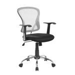 Silla de Oficina One Box OB-SO1 Malla Blanca con Base Cromada