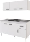 COMBO COCINA NEW 140 BR BLANCO DELOS