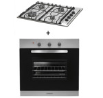 Combo25 Gas Longvie Horno H1500xf + Anafe A2600xf