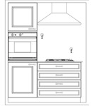 Combo25 Gas Longvie Horno H1500xf + Anafe A2600xf