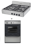 Combo80 Gas Longvie Horno H14600xf + Anafe A16601x