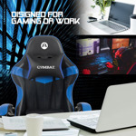 Silla Gamer Argomtech Ergo Gx5 De Escritorio Ergonómica Azul