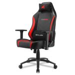 SILLA GAMER SHARKOON SKILLER SGS20 TELA NEGRA-ROJA