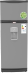 Heladera Con Freezer CONQUEROR 329 Litros Con Dispenser Plata 2F-1600PDa